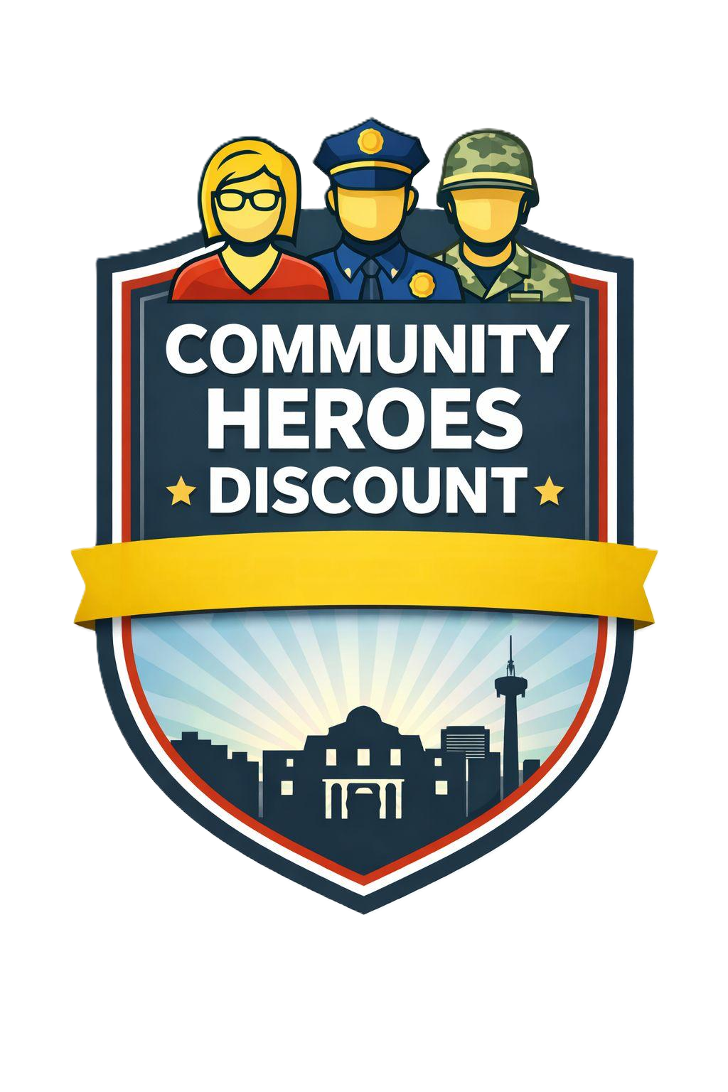 Community Heroes Discount - First Responders