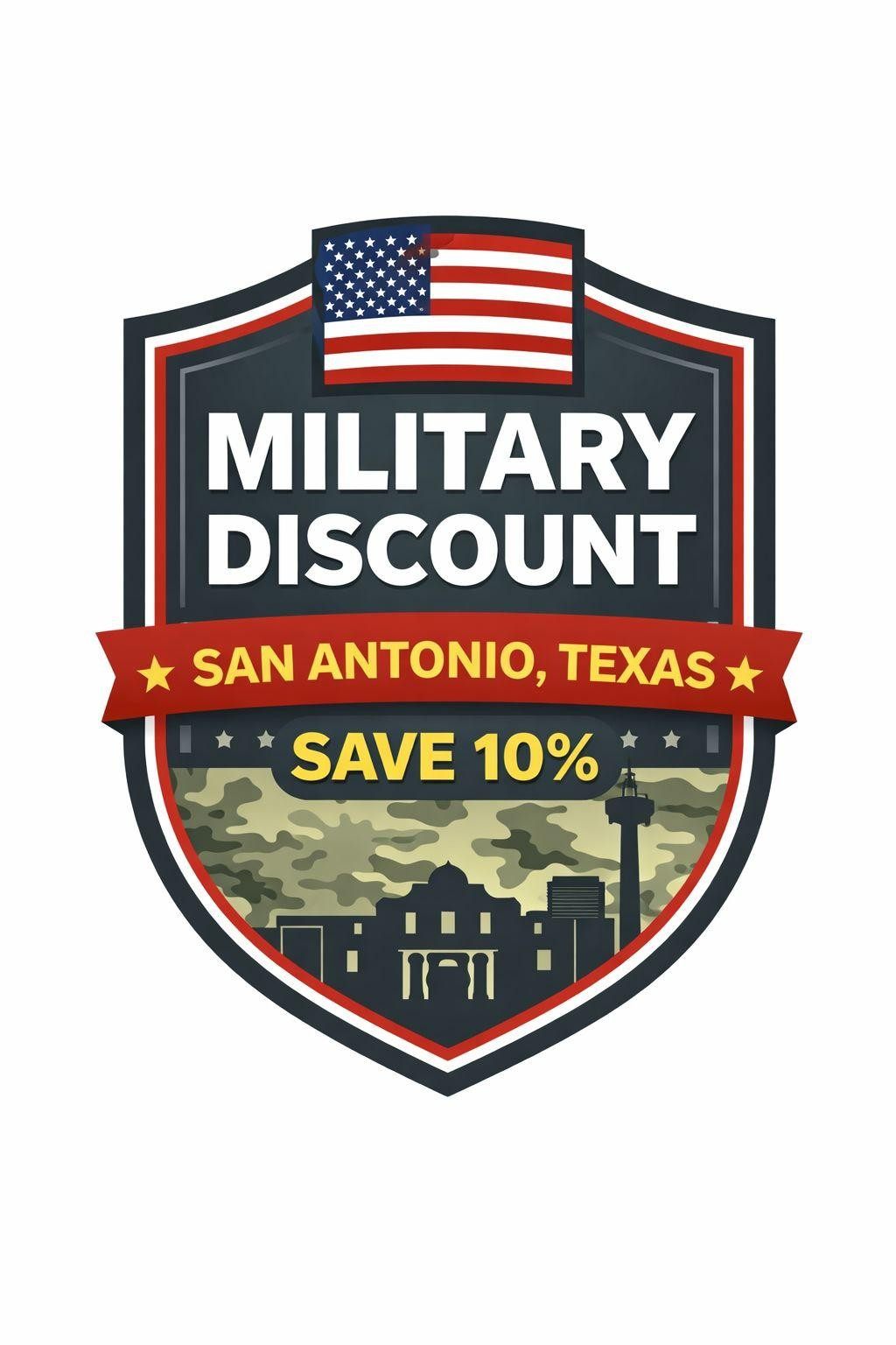 Military Discount - Save 10%
